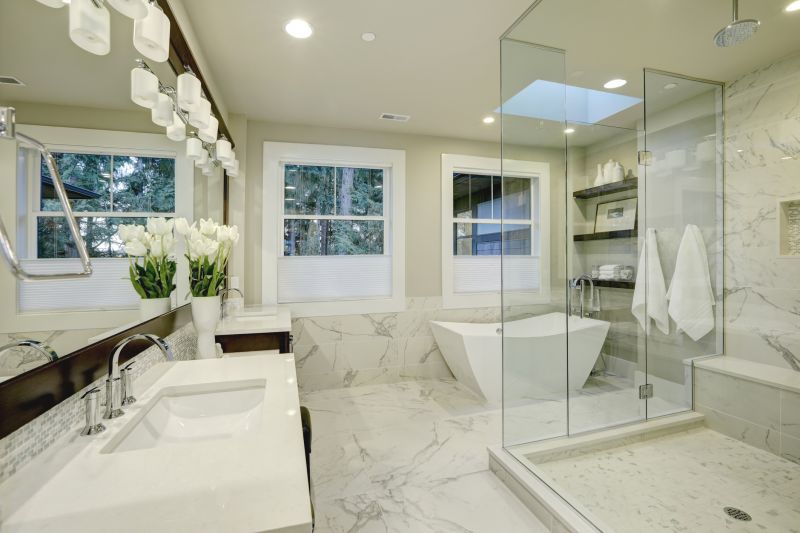 Open Concept Bathroom